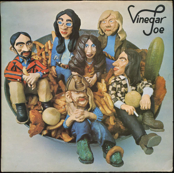 VINEGAR JOE, Vinegar Joe (Island Pink Rim; ILPS 9183, UK 1972, Inner) LP VG+/VG+