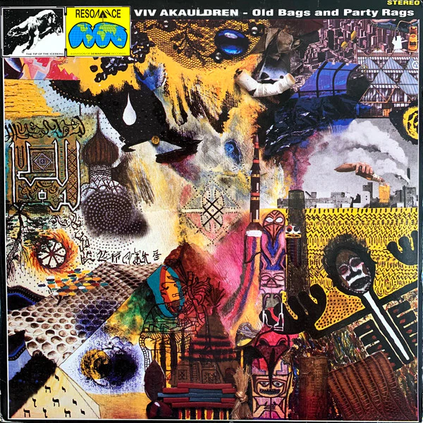 VIV AKAULDREN, Old Bags And Party Rags (Resonance; 33-8604, Netherlands 1986, Inner), SALE - Up to 50% Off the Original Price  LP VG/VG
