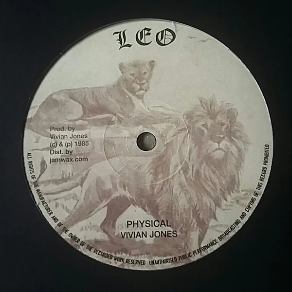 VIVIAN JONES, Physical (Leo; , France 2015 Reissue) 12" /VG