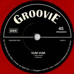 VUM-VUM, Muzangola (Groovie Records; GRO024EP, Portugal 2021, Picture sleeve, Red Vinyl), SALE - Up to 50% Off the Original Price  7" EP EX/EX - Image 3