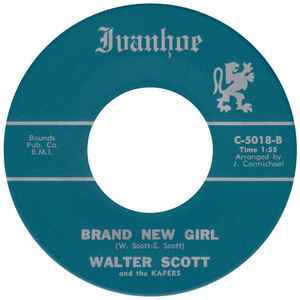WALTER SCOTT AND THE KAPERS, I Want To Thank You/ Brand New Girl (Ivanhoe; C-5018, US 1965), SALE - Up to 50% Off the Original Price 7" /VG+ - Image 2