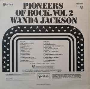 WANDA JACKSON, Pioneers Of Rock. Vol 2 (Starline; SRS 5120, UK 1972, Laminated Front Sleeve), SALE - Up to 50% Off the Original Price  LP VG/VG+ - Image 2