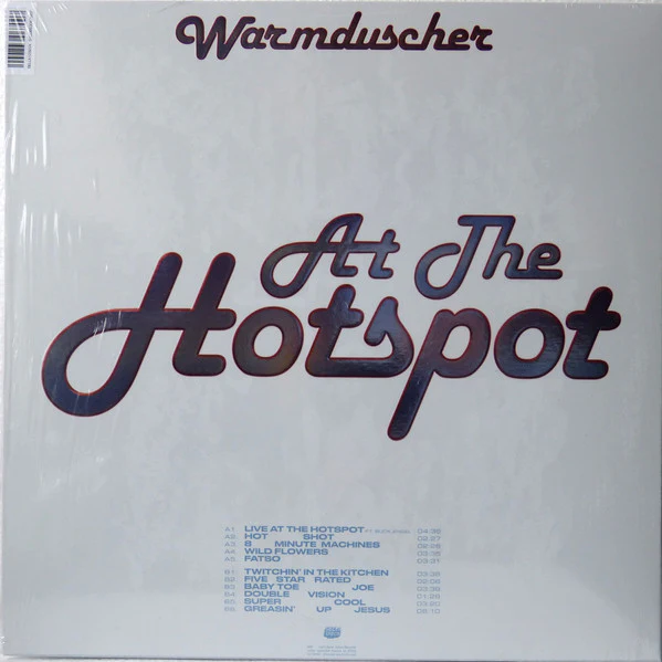 WARMDUSCHER, At The Hotspot (Bella Union ; BELLA1292VX, Europe 2022, Debossed Sleeve, Inner & Insert, Clear Vinyl) LP EX/EX - Image 2