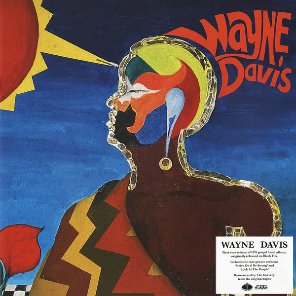 WAYNE DAVIS, Wayne Davis (Strut ; STRUT244LP, Worldwide 2022 Reissue) LP VG/VG+