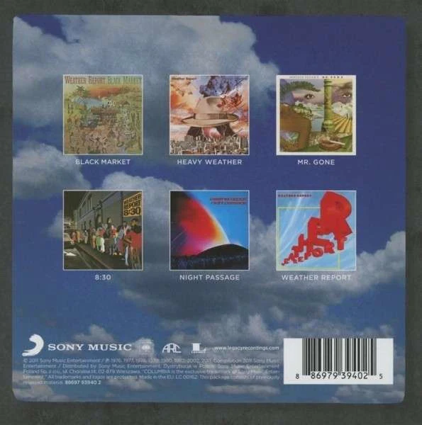 WEATHER REPORT, The Columbia Albums 1976-1982 (Sony Music; 88697 93940 2, Europe 2014 Reissue, Box Set, Booklet) 6xCD VG+/EX - Image 2