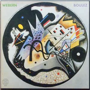 WEBERN, BOULEZ, Opus 1 - 31 (CBS; 79402, Germany 1978, Box Set, Booklet) 4xLP VG+/VG+