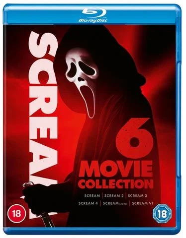 WES CRAVEN, Scream: 6 Movie Collection (Paramount; 5320554, UK 2023) 6xBlu-Ray VG+/VG+