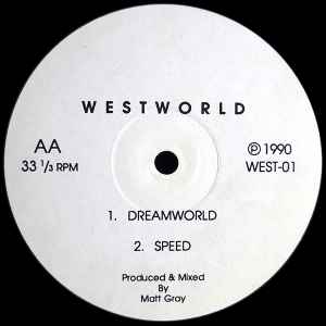 WESTWORLD, Westbeat / Dreamworld (; WEST-01, UK 1990) 12" /VG