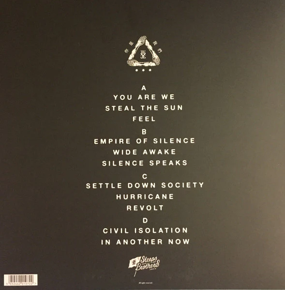 WHILE SHE SLEEPS, You Are We (Sleeps Brothers; WSS005LP, UK 2017, Gatefold, Insert, Aquamarine w/ Black Marble Vinyl) 2xLP VG+/VG+ - Image 2