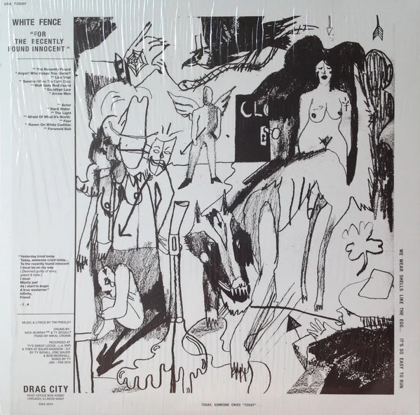 WHITE FENCE, For The Recently Found Innocent (Drag City; DC603, US 2014, Inner) LP VG+/VG - Image 2