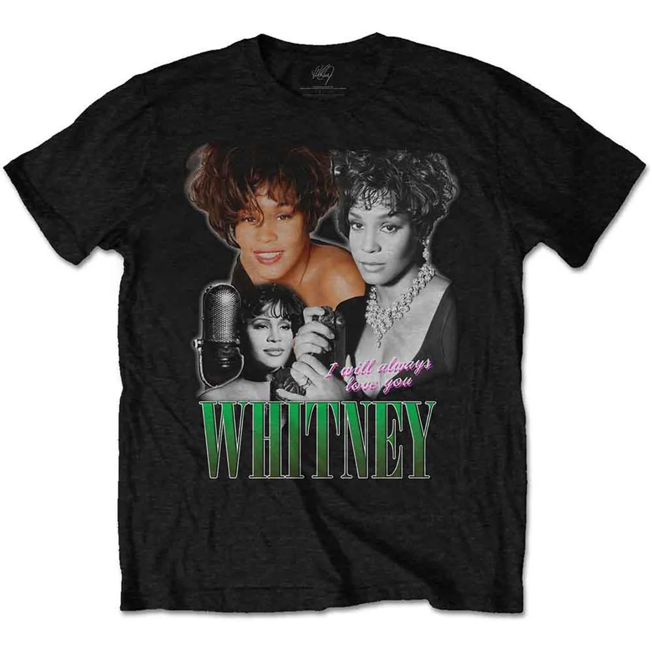 WHITNEY HOUSTON, I Will Always Love You T-Shirt L (, UK ) Accessories NEW/NEW
