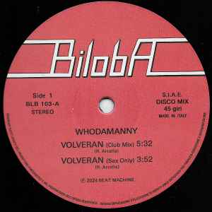 WHODAMANNY, Volveran (Biloba; BLB 103, Italy 2024, Die Cut Company Sleeve) LP VG+/VG - Image 2