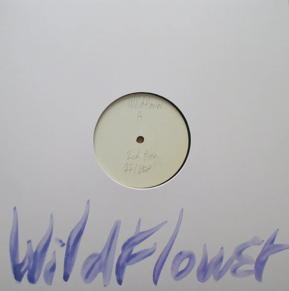 WILDFLOWER, Wildflower (Ill Considered Music; STACLP001, UK 2017, White Label, Plain Sleeve With Painted Name, Limited Edition, Numbered, White Label, Stereo, 2nd Pressing) LP VG+/VG+