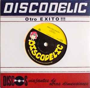 WILSON BOYS / ALMAFUERTE, Funky Bocas / Baila Muchacha (Discodelic; DSCBOX01-1, US 2023, Die Cut Company Sleeve, Red marble coloured vinyl) 7" EX/EX - Image 2
