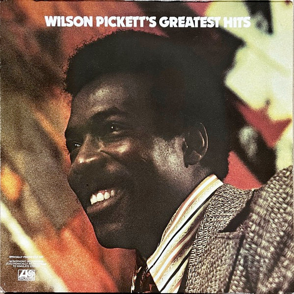 WILSON PICKETT, Wilson Pickett's Greatest Hits (Atlantic; ATL 60 038, Germany 1979, Gatefold) LP VG+/VG+