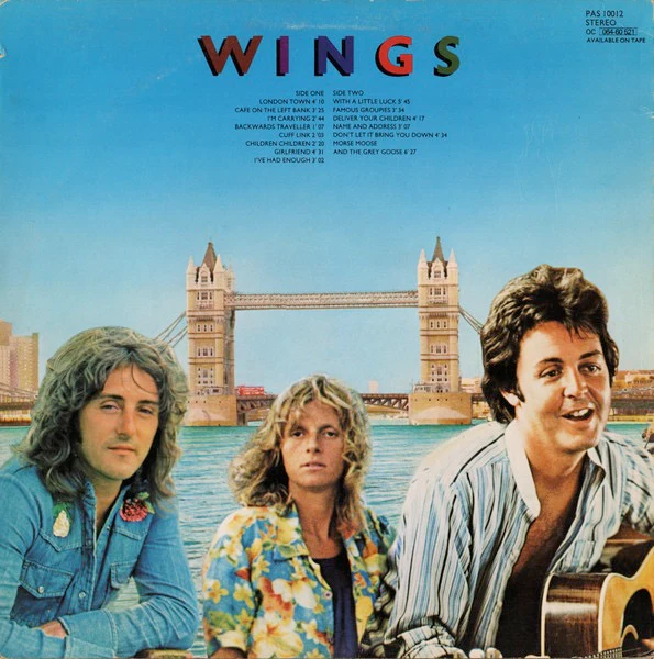 WINGS, London Town (Parlophone; PAS 10012, UK 1978, Inner, Poster) LP VG/VG - Image 2