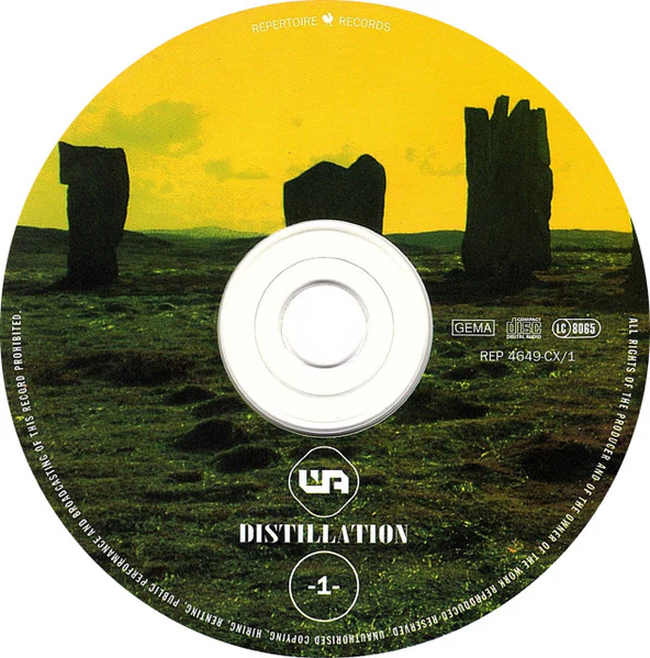WISHBONE ASH, Distillation (Repertoire Records; REP 4649 CX, Germany 1997, Book Sleeve, Booklet) 4xCD VG+/VG+ - Image 3