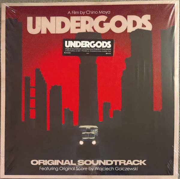 WOJCIECH GOLCZEWSKI, Undergods (Original Soundtrack) (Invada; INV261LP, UK 2021, Insert, Limited Edition, Grey Wasteland, Marbled) LP EX/EX
