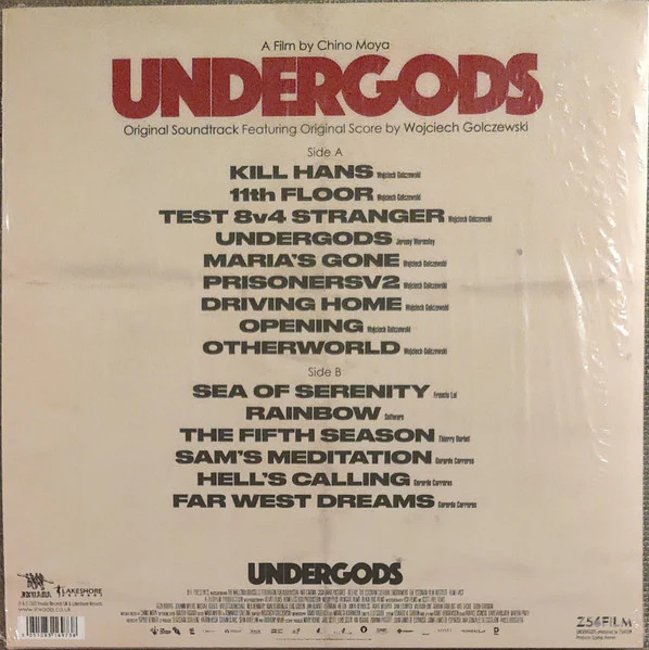 WOJCIECH GOLCZEWSKI, Undergods (Original Soundtrack) (Invada; INV261LP, UK 2021, Insert, Limited Edition, Grey Wasteland, Marbled) LP EX/EX - Image 2