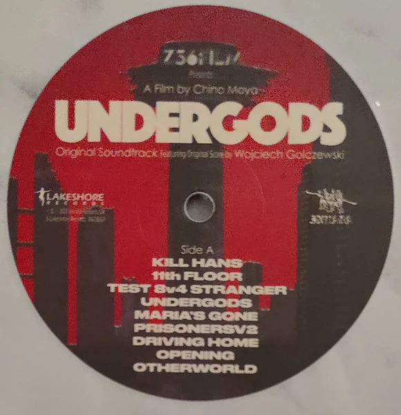 WOJCIECH GOLCZEWSKI, Undergods (Original Soundtrack) (Invada; INV261LP, UK 2021, Insert, Limited Edition, Grey Wasteland, Marbled) LP EX/EX - Image 3