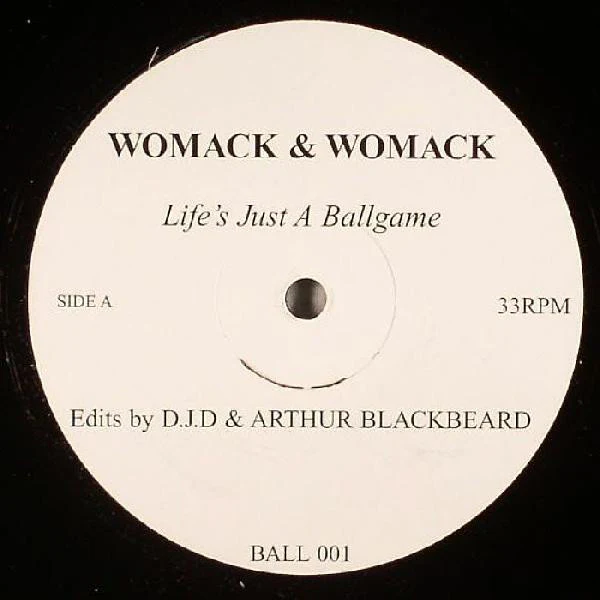 WOMACK & WOMACK / PLEASURE, Life's Just A Ballgame / Joyous (Not On Label; BALL 001, UK 2006) 12" /VG