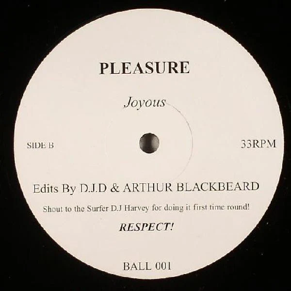 WOMACK & WOMACK / PLEASURE, Life's Just A Ballgame / Joyous (Not On Label; BALL 001, UK 2006) 12" /VG - Image 2