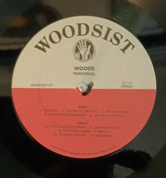 WOODS, Perennial (Woodsist; WOODSIST107, US 2023, Insert) LP VG+/VG+ - Image 2