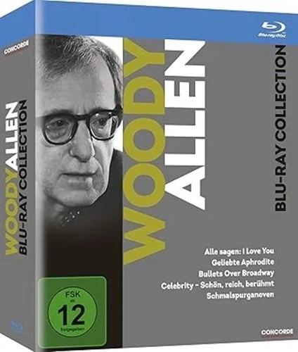 WOODY ALLEN, Woody Allen Blu-Ray Collection (Concorde Home Entertainment; , Europe 2018, Slipcase) 5xBlu-Ray VG/VG+