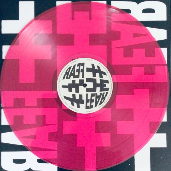 WORKING MEN'S CLUB, Fear Fear (Heavenly; HVNLP203C, Europe 2022, Inner, Poster, Pink Vinyl With OBI) LP EX/EX - Image 3