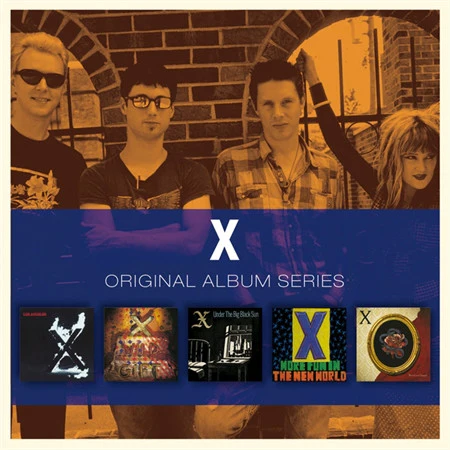 X, Original Album Series (Rhino Records; 8122797627, Europe 2011 Reissue) 5xCD VG+/VG+