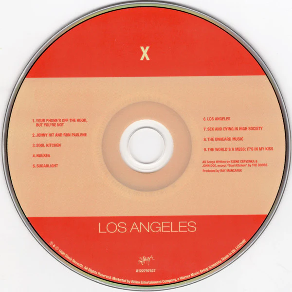 X, Original Album Series (Rhino Records; 8122797627, Europe 2011 Reissue) 5xCD VG+/VG+ - Image 3