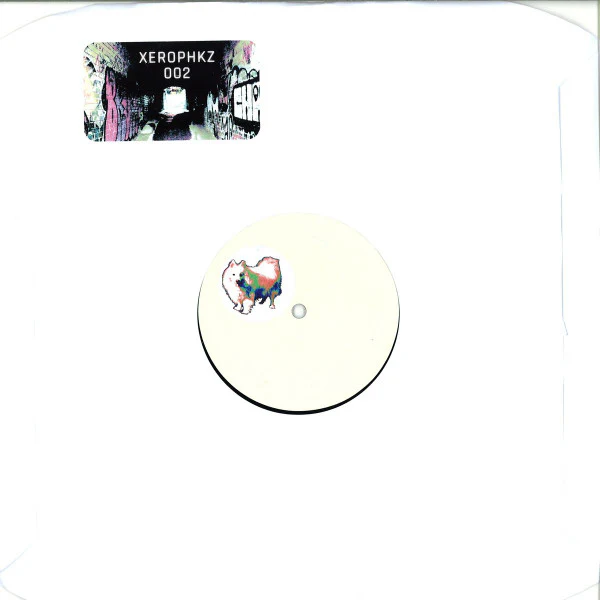 XEROPHKZ, 002 (xerophkz; xpkz002, Ireland 2016, Stickered White Label, Inner) 12" VG/VG+