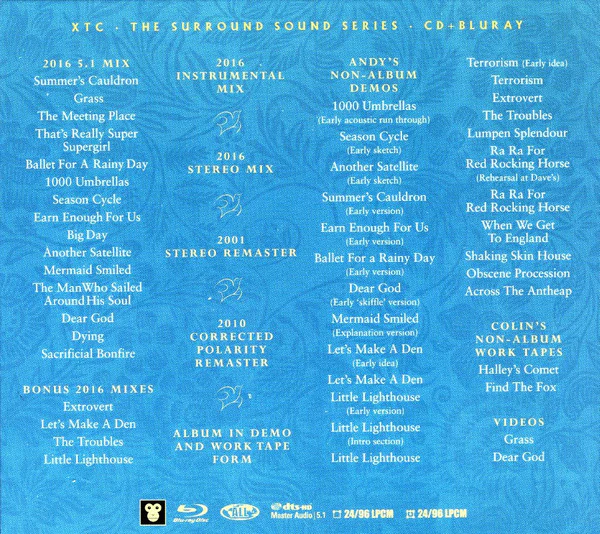XTC, Skylarking (Ape House; APEBD108, UK 2016 Reissue, Digipak & Slipcase, Booklet, Blu-Ray Version) 2xCD VG+/VG+ - Image 2