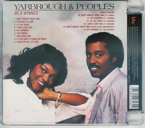 YARBROUGH & PEOPLES, Be A Winner (Big Break Records; CDBBR 0048, UK 2011, Jewel Case) CD EX/M - Image 2