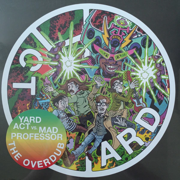YARD ACT VS. MAD PROFESSOR, The Overdub (ZEN F.C. ; ZENFC017LP, UK 2022, Sticker, Purple Vinyl) LP EX/EX