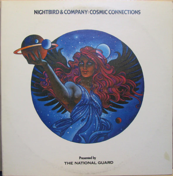 YES / STEPHEN BISHOP / JOHN KLEMMER, Nightbird & Company: Cosmic Connections (The National Guard; 75403, US 1977, Gatefold) 2xLP VG+/VG+
