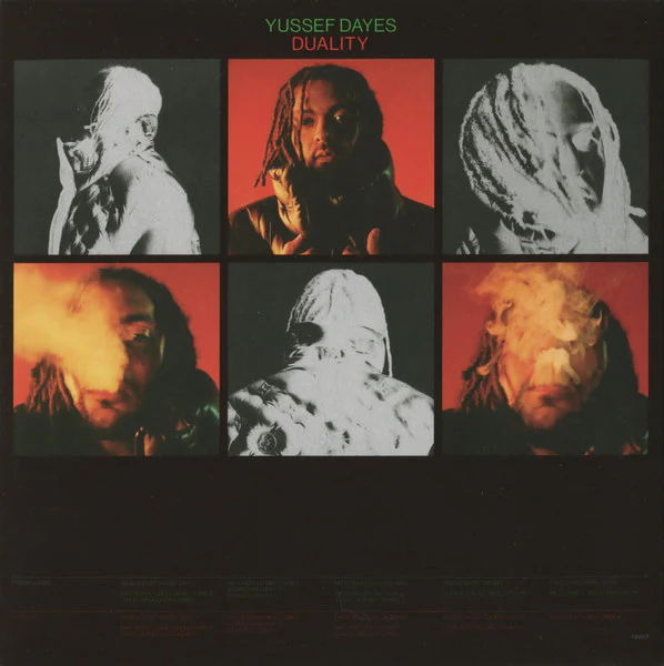 YUSSEF DAYES, Duality (Good Grief Inc; GG001, UK 2020, Orange Vinyl) 10" EX/EX - Image 2
