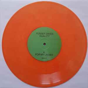 YUSSEF DAYES, Duality (Good Grief Inc; GG001, UK 2020, Orange Vinyl) 10" EX/EX - Image 3