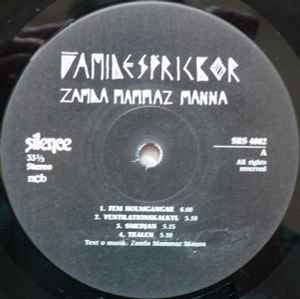 ZAMLA MAMMAZ MANNA, Familjesprickor (Silence; SRS 4662, Sweden 1980) LP VG/VG - Image 3