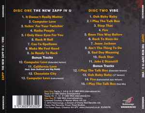 ZAPP, The New Zapp IV U / Vibe (Robinsongs; WROBIN35CDD, UK 2018) 2xCD EX/EX - Image 2
