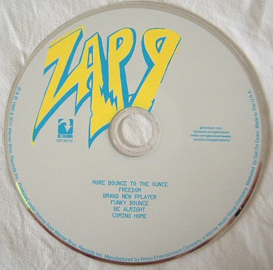 ZAPP, Zapp (Get On Down; GET-52715, US 2012 Reissue, Digipak) CD VG+/VG+ - Image 3
