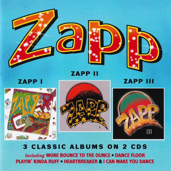 ZAPP, Zapp I / Zapp II / Zapp III (Robinsongs; WROBIN10CDD, UK 2016, Jewel Case) 2xCD VG+/VG+