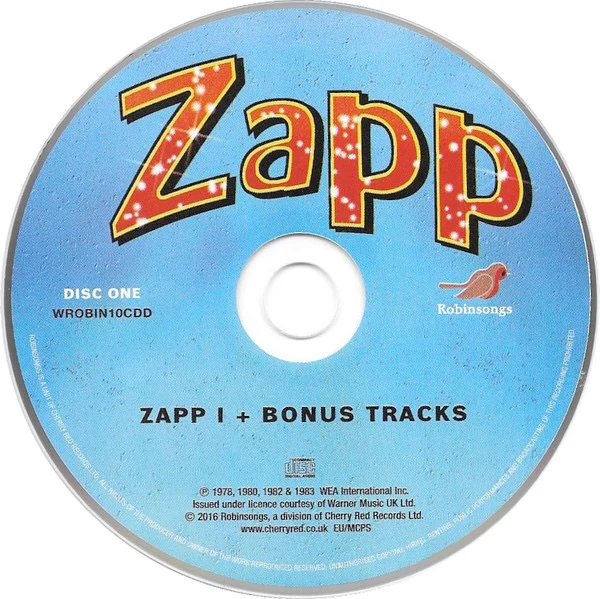 ZAPP, Zapp I / Zapp II / Zapp III (Robinsongs; WROBIN10CDD, UK 2016, Jewel Case) CD M/M - Image 3