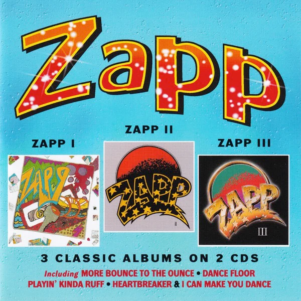 ZAPP, Zapp I / Zapp II / Zapp III (Robinsongs; WROBIN10CDD, UK 2016, Jewel Case) CD M/M