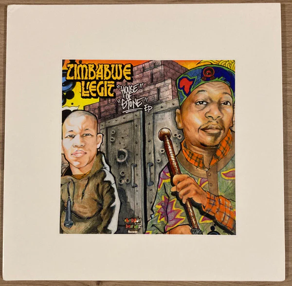 ZIMBABWE LEGIT, House of Stone EP (Chopped Herring Records; CHZIMLEG01, UK 2023, Limited Edition) 12" EP EX/EX