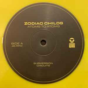 ZODIAC CHILDS, Atoms To Atoms (Zodiac Wax; ZW005, UK 2021, Trifold outer sleeve, Yellow Vinyl), SALE - Up to 50% Off the Original Price  3xLP VG+/EX - Image 3