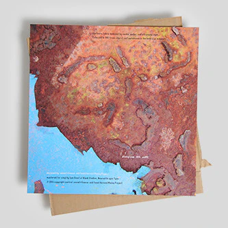:ZOVIET FRANCE: AND FOSSIL AEROSOL MINING PROJECT, Patina Pooling (Alt.Vinyl ; av052, UK 2014, Rusty, Folded Steel Sleeve, Insert, 180 Gram Vinyl, Sleeve Is Very Heavy), SALE - Up to 50% Off 2xLP EX/VG+ - Image 2